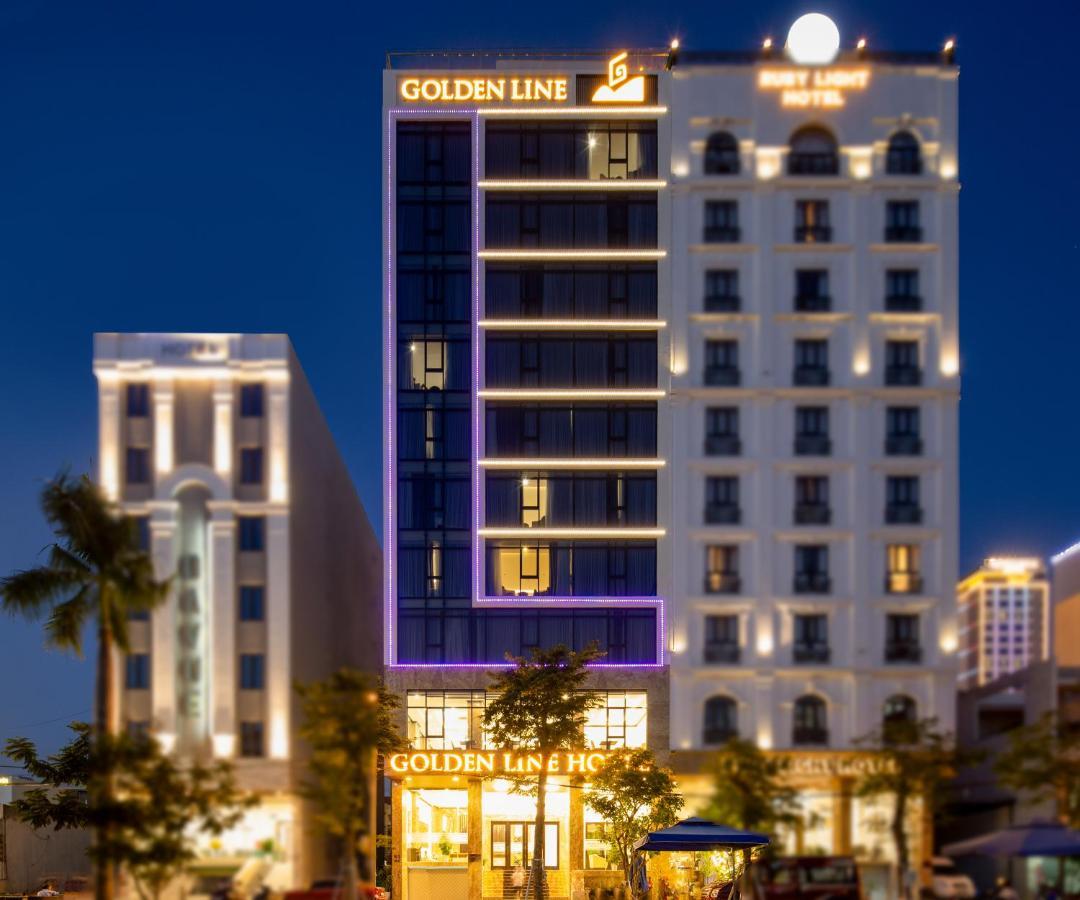 Golden Line Hotel Danang Bagian luar foto