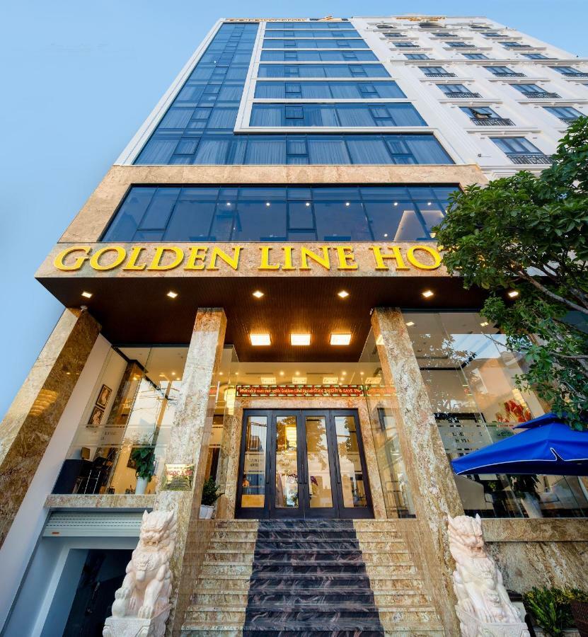 Golden Line Hotel Danang Bagian luar foto