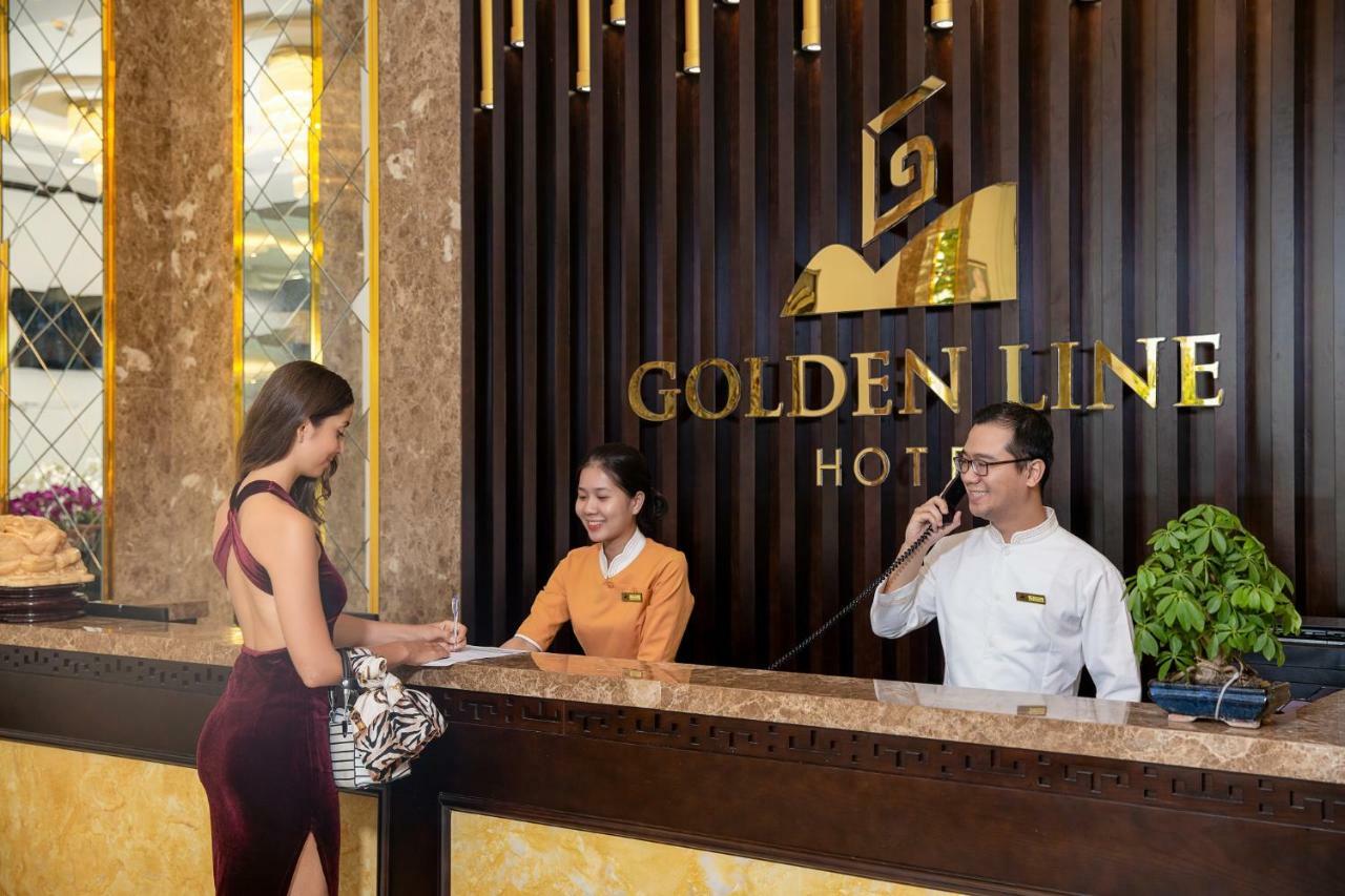 Golden Line Hotel Danang Bagian luar foto