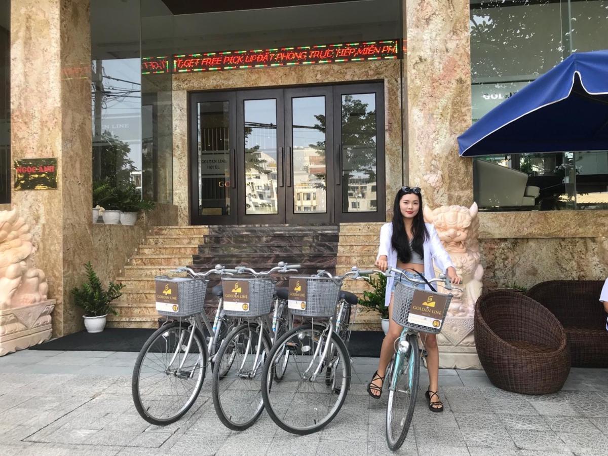 Golden Line Hotel Danang Bagian luar foto